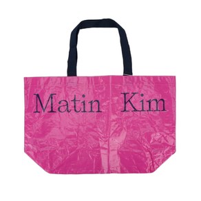 [당일발송] 마뗑킴 타포린 리유저블 쇼퍼백 여성 쇼핑 가방 백 MATIN KIM TARPAULIN SHOPPER BAG MK2377BG902M0 + GRAD 정품보증택