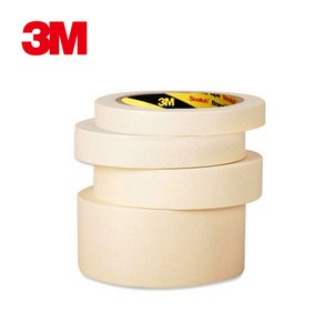 3M 마스킹 테이프 (아이보리) 10M 40M 상품, 1개, 3M 마스킹 25mmX40M 낱개