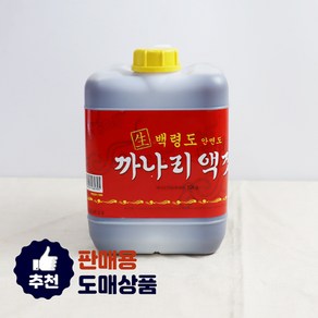 [모든반찬] 생백령도 까나리액젓(국내산) 10kg, 1개