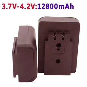 100 아주 새로운 충전식 리튬 이온 배터리 레이저 레벨 미터 37V 12800 mAh 12 및 16 와이어 소형 레이저, [01] 1battey.1chage, 1개