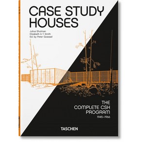 (영문도서) Case Study Houses. the Complete CSH Pogam 1945-1966. 40th Ed. Hadcove, Taschen, English, 9783836587877