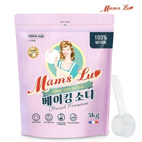 맘스럽 베이킹소다 5kg 프렌치 프리미엄 식품첨가물 1등급원료사용 프랑스명품