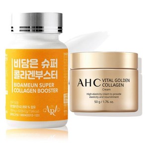 JEEARA BIDAMEUM COLLAGEN+CREAM aa비담은슈퍼콜라겐부스터 제이아라 이너뷰티 비타민, 65정, 1박스