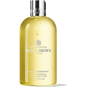 MOLTON BROWN [공식] 오렌지&베르가못 목욕&샤워젤 300ml몰튼 브라운 버블 배스 바디워시 시트러스 선물 모던, 1개, 300ml