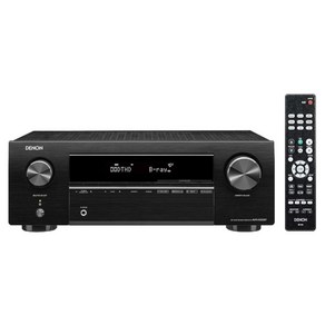 데논 AVR-X250BT 5.1채널 AV 리시버 홈시어터 앰프 + HDMI 케이블, 단품