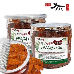 삼부자 광양 고추장 매실장아찌 500g, 1개