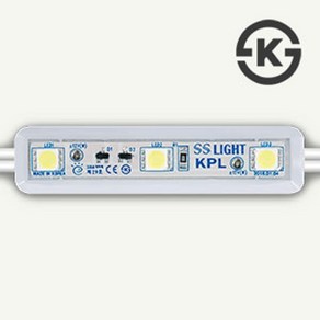 SS라이트 정품 국산 LED 3구모듈 고효율 KPL 0.72W 100개, 백색, 1개