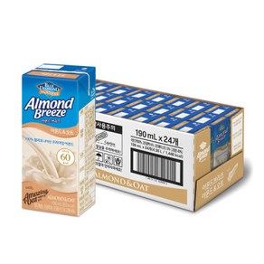 아몬드브리즈 오트 190ML 24팩, 24개