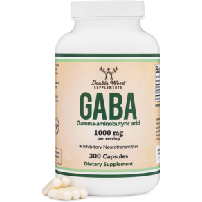 더블우드 가바 GABA 1000mg 서빙 5개월분 300캡슐