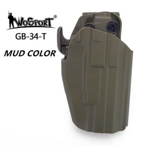 전술 총 홀스터 579 GLS 프로 핏 홀스터 범용 에어소프트 사냥 파우치 왈터 PPQ M2 940 HK45 BERETA92F 글록 17 19 용, 1개