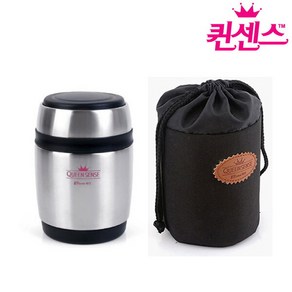 [퀸센스] 에리카 진공 죽통 0.4L_보온도시락 보온병, 상세 설명 참조