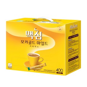 맥심 모카골드 마일드 400T, 1개, 400개입, 12g