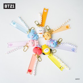 BT21 minini 미니니 이니셜 피규어 키링 캐릭터 키홀더 열쇠고리 굿즈