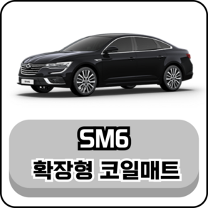 [르노] SM6 (16년~현재) 그보카 확장형 코일매트, 운전석, 그레이