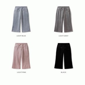 후아유 여성 퍼 와이드 팬츠 Fu Bonding Wide Pants WHTME4V11F-