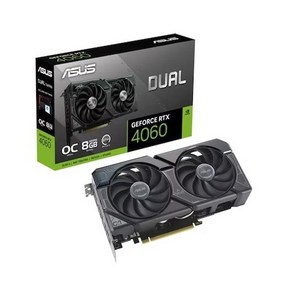 ASUS 지포스 RTX 4060 DUAL O8G OC D6 8GB