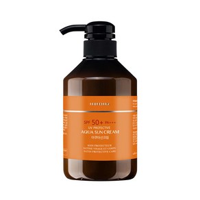 프랜더마 눈시림없는선크림 대용량 스포츠 선크림 UV프로텍티브 아쿠아 SPF50+++, 1개, 500ml