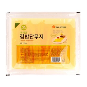 장푸드김밥단무지 3KG동서, 3kg, 1개