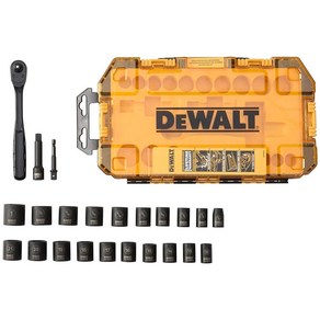 미국 디월트 복스알 임펙 소켓 세트 23pcs DEWALT Socket Set DWMT74738, 1세트