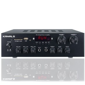 카날스 2채널 매장앰프 블루투스 USB 160W, BKM-150