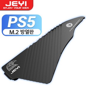 JEYI PS5 쿨러 M.2 SSD 알루미늄 쿨러 (PS5 전용), Eagle-1, 1개