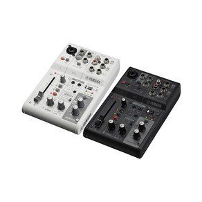 YAMAHA 야마하 AG03 MK2 USB 오디오 인터페이스 3채널 라이브 스트리밍 믹서 [정품] (당일배송), 화이트