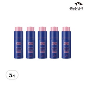 꽃을든남자 SPF35 PA++ 남성전용 비비크림 맨즈밤 30ml 남자 남성 비비 BB CC 커버 톤업 자외선 차단 크림 (밝은 피부/어두운피부 2타입), 5개, 보통피부용