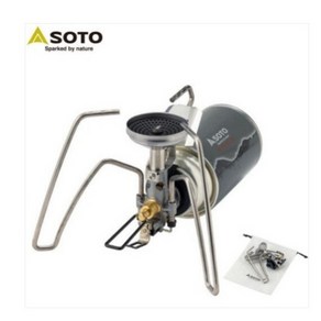 [SOTO] ST-350(레귤레이터스토브 트라이트 레일) / 기존 윈드마스터 ST-310의 화력에 넓은 지지대, 5개, ST-350