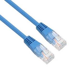 CAT.6 UTP 기가비트 랜선 블루 1m NMC-U601BL, 1개