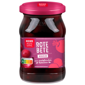 레베 베스트 발 REWE Beste Wah 레드 비트 볼 (병), 1개, 220g