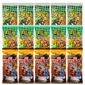 옛날과자 꾀돌이 5개+논두렁 5개+밭두렁 5개, 45g, 1개