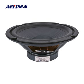 AIYIMA 1Pc 8인치 미드레인지 베이스 스피커 8옴 200W 35코어 100 마그네틱 오디오 스피커 우퍼 큰 스피커 DIY 홈시어터용