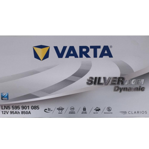 독일생산 VARTA 바르타 AGM 배터리-AGM105 LN6 105암페어 L타입, 동일용량반납, 13mm T복스+10mm 스페너 대여