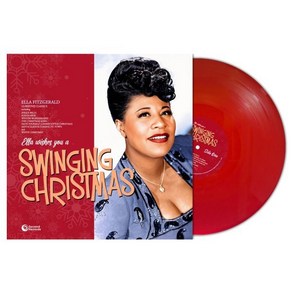 [LP] Ella Fitzgeald (엘라 피츠제럴드) - Ella Wishes You A Swinging Chistmas [레드 컬러 LP]