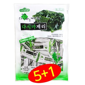 다시마 제리 (5+1 이벤트) 300g 젤리, 6개