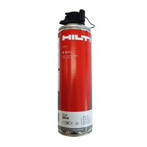 HILTI 힐티 폼크리너 CFR1 (500ML) 슬로베니아 생산정품, 힐티 폼 크리너 CFR1, 1개