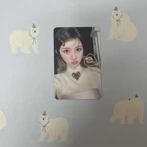 [정품]아이브 스위치 앨범 스타쉽 미공포 포카 특전 공식 요술봉 가을 포토카드, 1개
