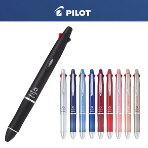 PILOT 파이롯트 닥터그립4+1 멀티펜 BKHDF1SFN / D.GRIP, BKHDF1SFN-B 블랙