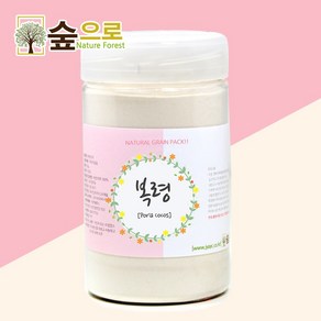 숲으로허브 천연곡물팩 백복령가루 통포장 120g, 1개, 1개입