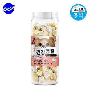 닥터독 강아지 동결건조 트릿 140g, 1개, 연어