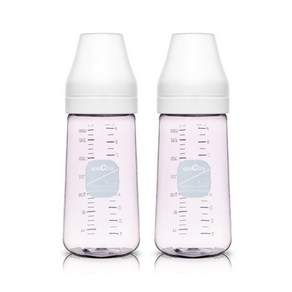 스펙트라 PPSU 젖병 260ml 트윈팩, 블루블랙 화이트, 2개