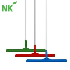 NK 일체형 실리콘 바닥 밀대 / 화장실 식품공장 업소용 대형 고무 스퀴지 물기제거 물밀대 청소 HACCP, 초록, 150cm, 1개