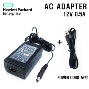 직류전원장치 DC전원 12V 0.5A DA-06D12 파워코드포함, 1개