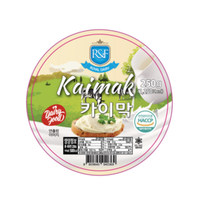 우즈베키스탄 생크림 우유크림 카이막, 1개, 250g