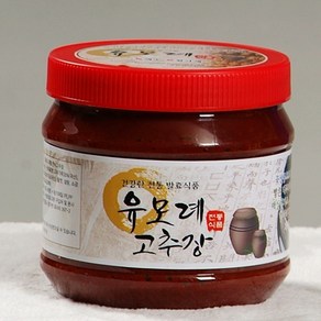 유모례 고추장/ 100%국산농산물/ 항아리에서 자연숙성/ 입맛당기는 깊은맛, 1개, 1kg