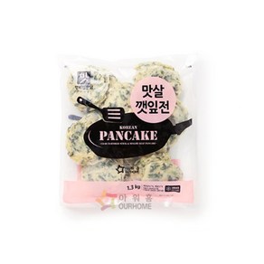 아워홈 맛살깻잎전 1.3kg 부침용, 1개