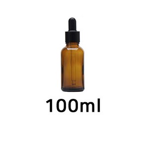 스포이드 공병 모음 5ml~100ml, 갈색 유리병 5ml, 1개