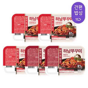 하남쭈꾸미 보통매운맛 500g 3개 매운맛 2개