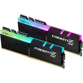 G.SKILL Tident Z RGB Seies Intel XMP DDR4 RAM 16GB 2x8GB 3600MTs CL18222242 1.35V 데스크탑 컴퓨터 메모리 U, 16GB (8GBx2)_3200MHz  CL16, 1개