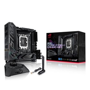 ASUS INTEL 13세대 12세대 Z790 탑재 LGA1700 대응 Mini-ITX 마더보드 ROG STRIX Z790-I GAMING WIFI국내 정규 대리점품, ROG STRIX Z790-I GAMING WIFI